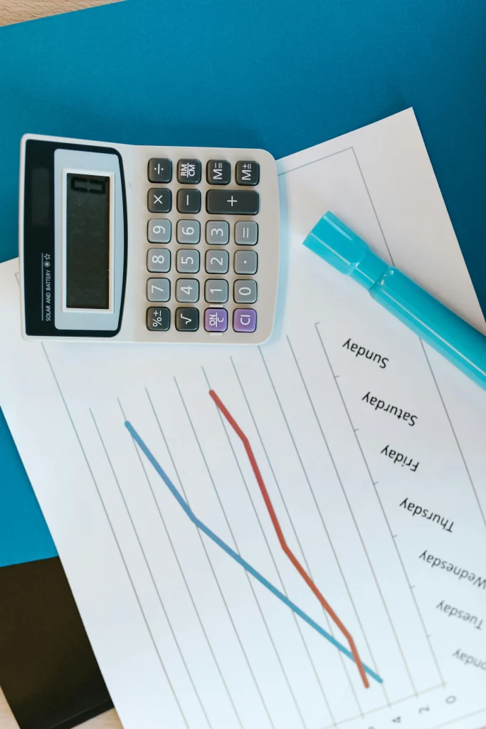 Courbes de trésorerie et de chiffre d'affaires ikhono solutions pau